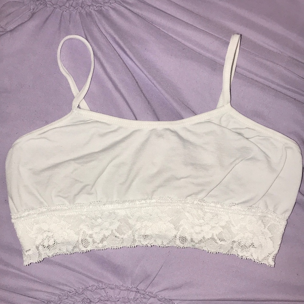 LACE TRIM bralette
